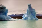 Icebergs on Brazo Upsala, Lago Argentina, Near El Calafate, Patagonia, LOS GLACIARES NATIONAL PARK