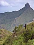 Roque de Taborno & Agricultural Winch, From Chinamada Road, Anaga Mountains