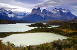 Cuernos del Paine & Almirante Nieto with Lago Pehoé TORRES DEL PAINE NP