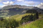 Chaine des Aravis, From Crêt du Midi, Near Megève