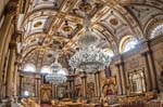 Durbar Hall, Jai Vilas Palace, GWALIOR Supposedly, eight elephants were suspended from the durbar (royal court) hall ceiling to check it could cope with two 12.5m-high, 3.5-tonne chandeliers with 250 lightbulbs, said to be the largest pair in the world