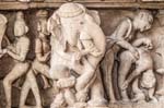 Erotic Sculpture, Lakshman Temple, West Temples, KHAJURAHO