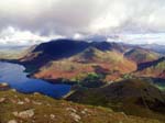 Crummock Water & Whiteless Pike From Red Pike