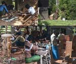 Furniture manufacture & sugar cane guillotine, Shan Kalay Kyun