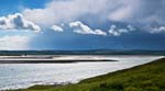 Storm over The Cheviots From Lindisfarne