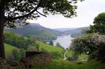 Ladybower Reservoir from Pike Low Path