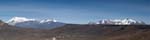 Ampato (6310m) - where Juanita "The Ice Maiden" was found, Sabancaya (5976m) & Hualca Hualca (6025m) From Mirador de Los Andes (4897m)