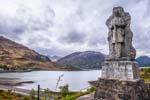 Clan Macrae War Memorial above Loch Duich