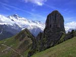 Gummihorn with Jungfrau backdrop, From Schynige Platte, Bernese Oberland,