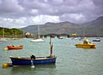 Barmouth Harbour With Cadair Idris Range in Background